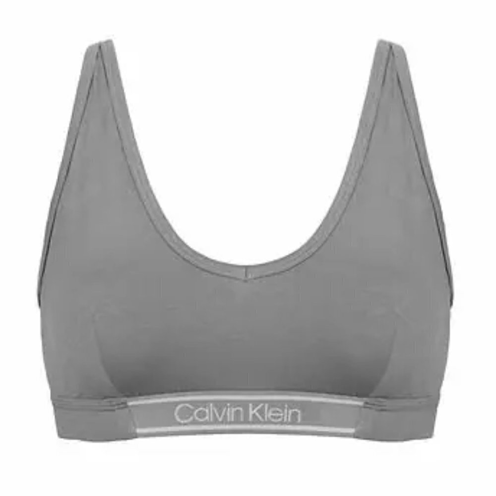 NWOT Calvin Klein Bralette Grey